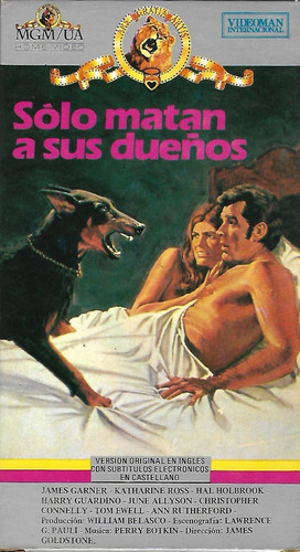 Solo Matan A Sus Dueños Vhs James Garner Katharine Ross