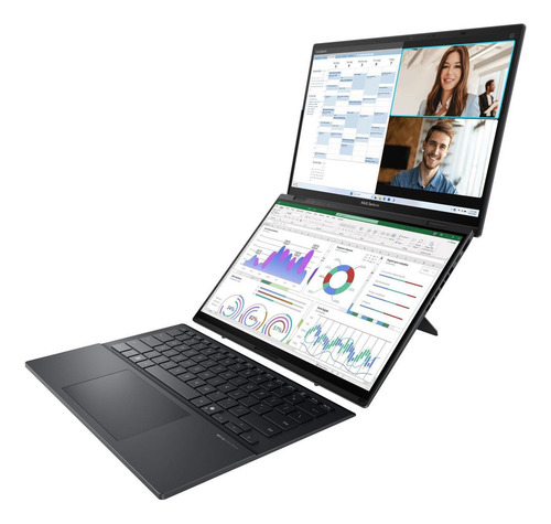 Asus Zenbook Duo 14 2en1 Ultra 7 255h 1tb Ssd 32gb Ddr5 Oled Gris