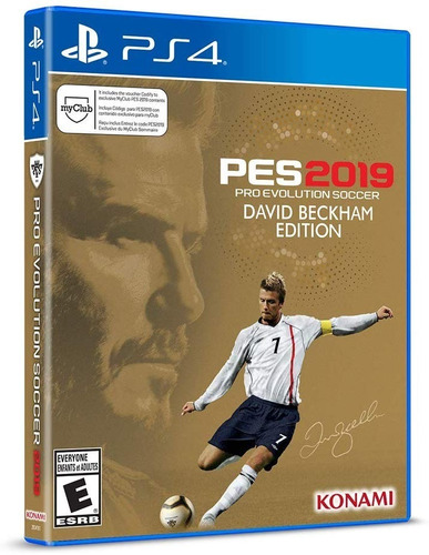 Imagen 1 de 5 de Pes 2019 David Beckham Edition Pro Evolution Soccer Ps4 Nuev