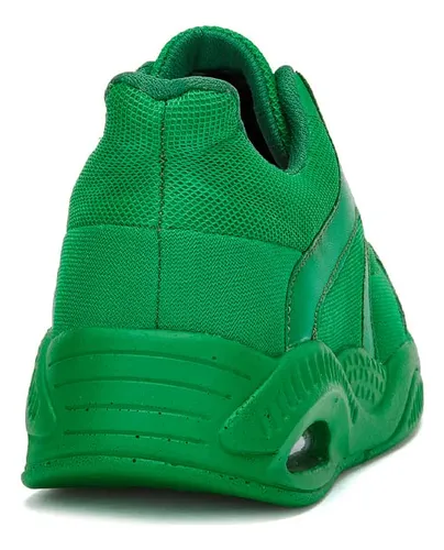Tenis Andrea Textil Suela Con Burbuja Para Ni o Verde Cuotas sin