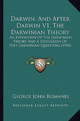 Libro Darwin, And After Darwin V1, The Darwinian Theory :...