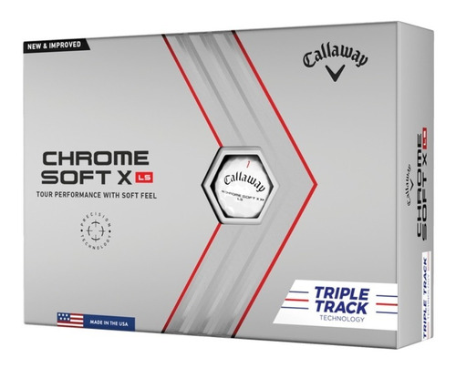 Pelotas Callaway Chrome Soft X Ls Triple Track Golfargentino