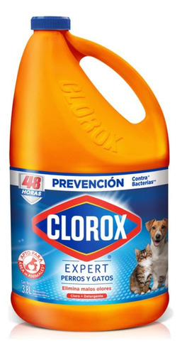 Clorox Blanqueador Detergente Desinfectante Seguro Para Anim