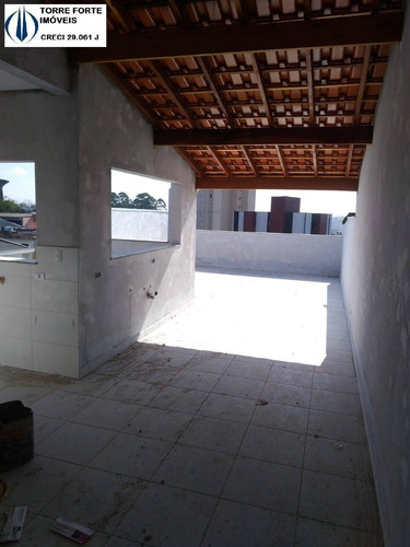 Imagem 7 de 10 de Linda Cobertura Com 2 Dormitórios, 1 Suite E 1 Vaga Na Vila Alto Sto André - 1538