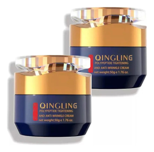 Hol Crema Facial, Reafirmante Y Antipolipeptídica Qingling,