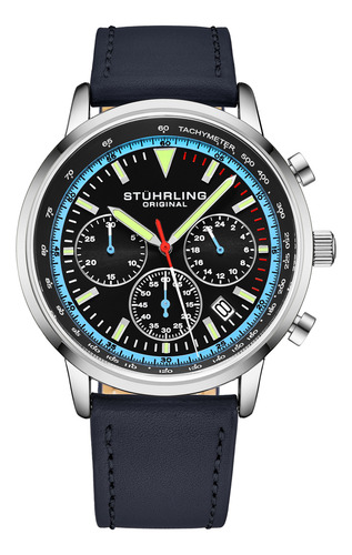 Reloj Cronógrafo Con Taquímetro De 44 Mm