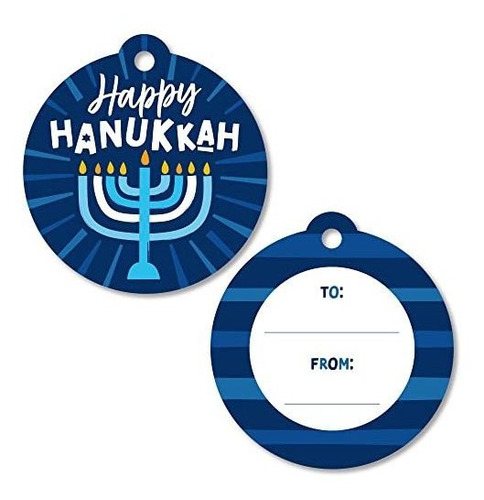 Big Dot Of Happiness Hanukkah Menorah - Fiesta De Vacaciones