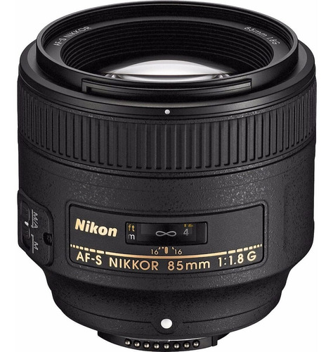 Nikon Af-s Nikkor 85mm F/1.8g Nuevo+parasol +estuche+ Envio.