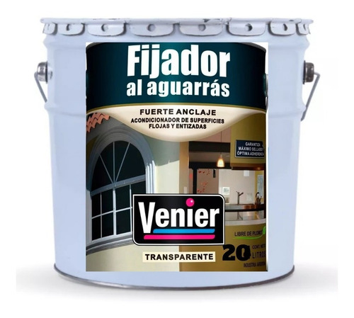 Fijador Al Aguarrás Venier X 20 Litros