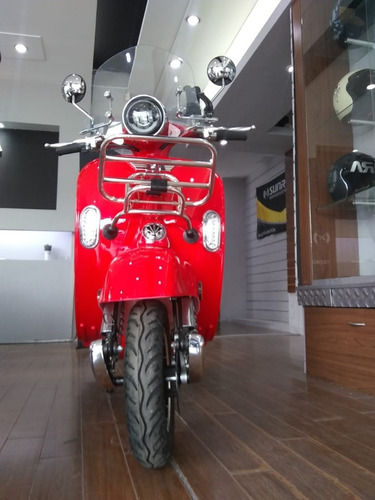 New Vespa Vintage Sunra Electrico Scooter Moto 3000w Litio M