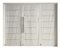 Comprar Portón Garage Doble Chapa Pavir Blanco Imperia 240x200