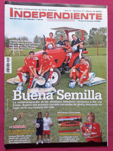 Revista Independiente N° 11 - Año 3 - Marzo De 2009 - Poster