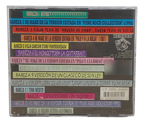 Flemita - Raro? Tenes El Orto - Xennon 1998 (Usado)