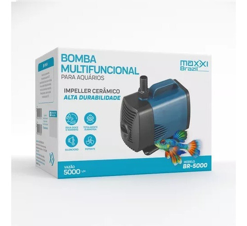 Bomba Multifuncional Recal Br-5000 5000l/h 220v Maxxi