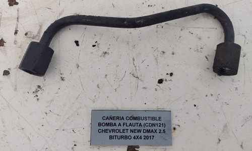 Cañería Combustible Bomba A Flauta Chevrolet New Dmax 2017 