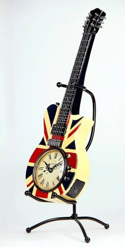 Reloj Guitarra Grande Figura Decorativa 2-14