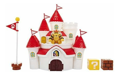 Nintendo Super Mario Mushroom Kingdom Castillo Playset Exclu
