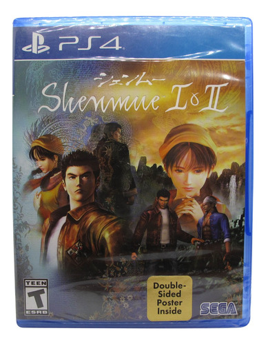 Shenmue I & Ii - Ps4 Aventura - Sega Yu Suzuki Am2 - Nuevo