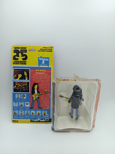 Los Simpsons Joe Perry Aerosmith Series 4 Neca 2015 Trujillo (Usado)