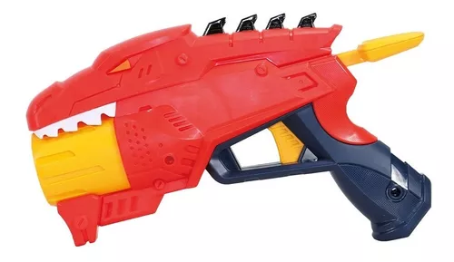 Lançador De Dardos Nerf Arminha Dinossauro Rex / Shark