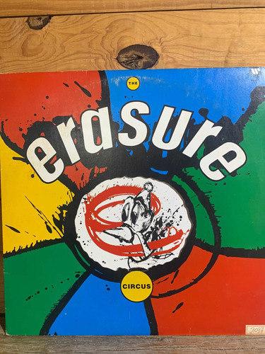 Lp Erasure Circus Vinilo Original 1989 Victim Of Love Depech