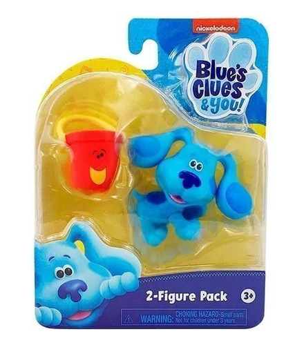 Muñecos Las Pistas De Blue Pack 2 Figuras Blue Y Pail Dgl 