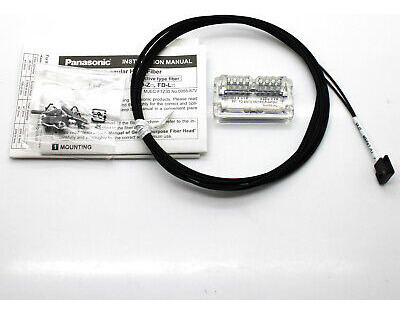 Panasonic Diffuse Sensor 1m Fiber Optic Cable Fd-z40hbw Eeg