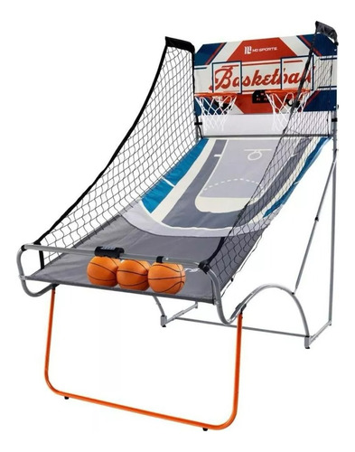 Juego De Mesa Marcador Electronico Doble Canasta Basquetbol
