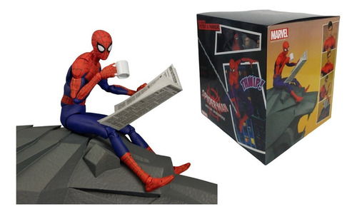 Sentinel Sv Action Spiderman Peter B Parker Spider-verse Dlx