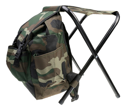 Heces De Pesca Equipos Mochila Asiento Plegable Bolso Fàcil