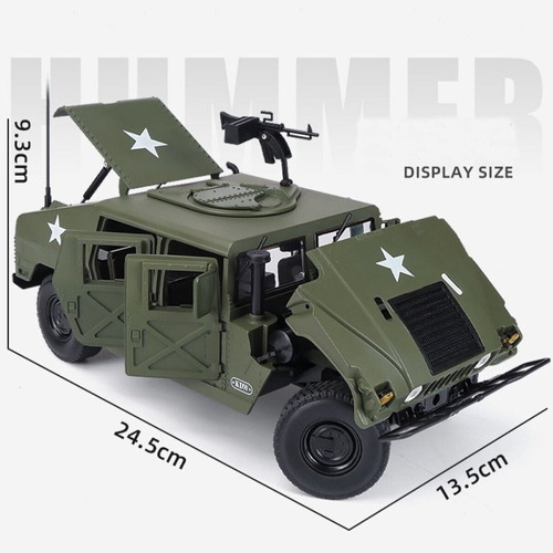 Modelo De Coche Blindado Militar, Hummer Fun [u]