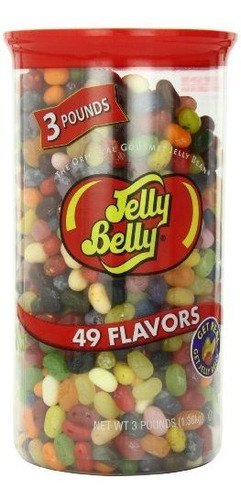 Jelly Belly, Surtido Sabores, 3 Lb.
