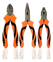 Comprar Kit Jogo Alicates De Corte Universal Bico Meia Cana Diagonal