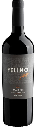 Vinho Cobos Felino Alfa Malbec 2021 750 Ml