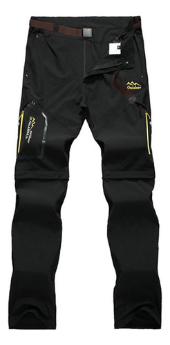 Pantalón Trekking Saca Pierna Secado Rapido Montaña Hombre