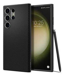 Funda De Celular Spigen Para Galaxy S23 Ultra Negro Mate