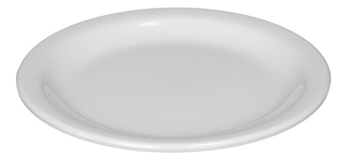 Winco Mmpr-6w Plato Redondo De Melamina, 6.5 Pulgadas, Blanc