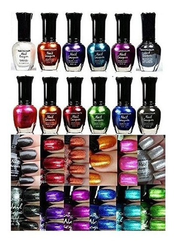 Kleancolor Esmalte De Uñas - Impresionante Metálico De Tamañ