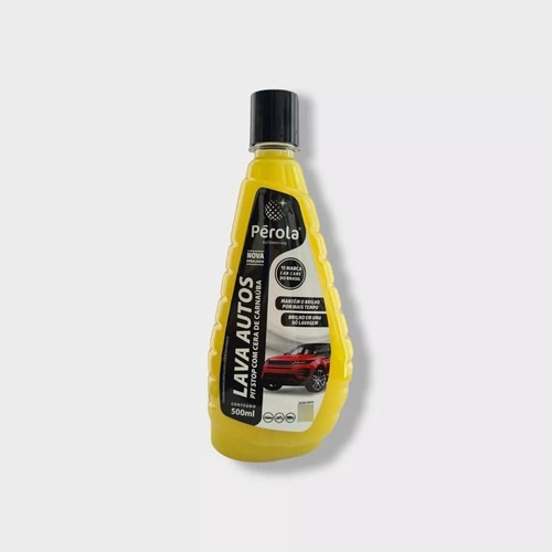 Lava Auto Pit Stop Shampoo Com Cera De Carnaúba 500ml Pérola