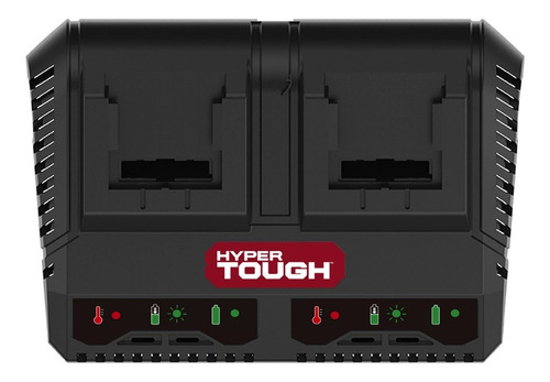 Cargador Doble Rapido De Bateria Litio 20v Max Hyper Tough