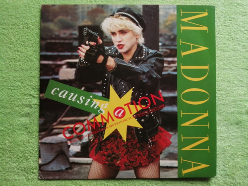 Eam Lp Vinilo Maxi Single Madonna Causing A Commotion 1987 