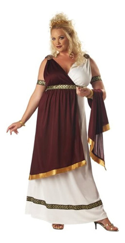 Disfraces Disfraz De Emperatriz Romana De Talla Grande