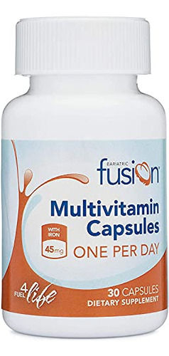 Bariatric Fusion Bariatric Multivitamin With Iron Una Capsul