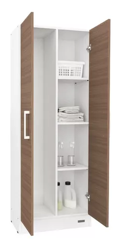 Mueble Organizador Limpieza 150 Cm Armario Escobero Multiuso