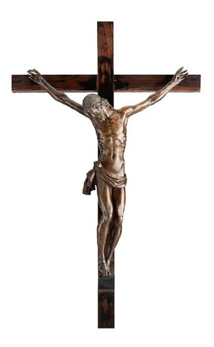 Decoracion Pared Religion Vinil Crucifijo Jesus Cristo 80x50