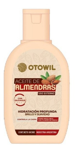 Aceite Almendras Otowil 60 Cm3