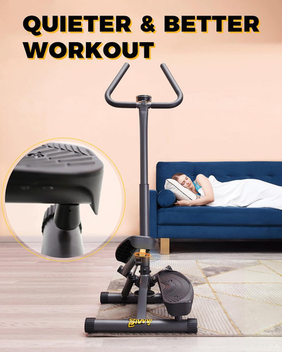 Stepper Machine With Resistance Bands, Mini Stepper Wit...