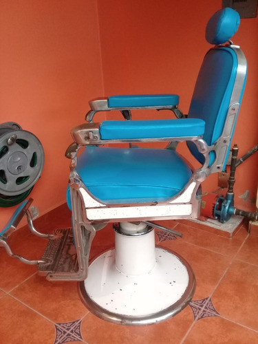 Imagen 3 de 4 de Sillon Barbero Peluquería Colombia Original Hidraulico No. 2