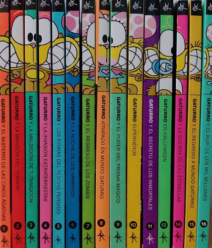 Colección Novelas De Gaturro X 7 Promo Tienda Oficial!