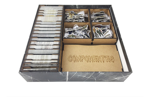 Kit Organizador Dead Of Winter - Noite Sem Fim + Sleeves